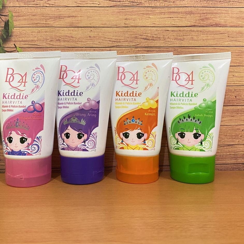 (Terbaik)  BQ4 Kiddie Hairvita / Vitamin Rambut Anak - 50ml