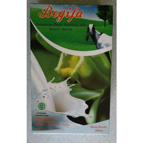 

susu kambing begifa
