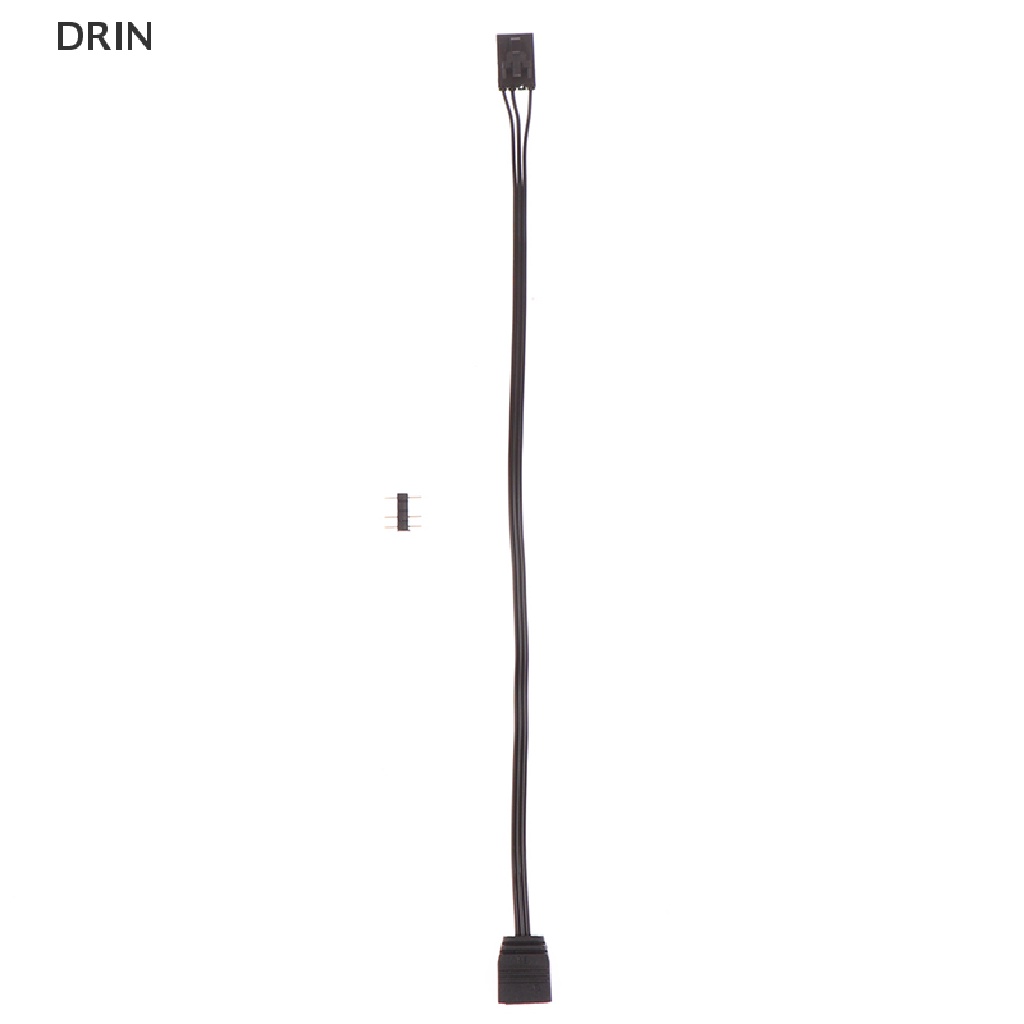 Dr 1PCS Untuk Corsair RGB Ke Standar ARGB 3-Pin 5V 25CM Konektor Adaptor vn