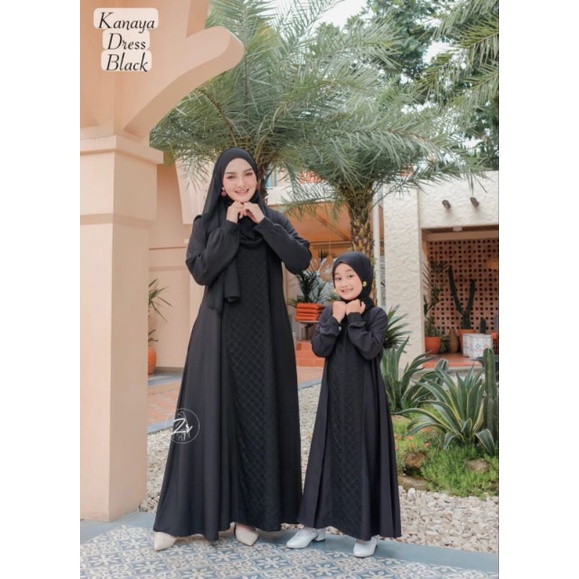 Kanaya Dress by ZR | Gamis Set Ibu dan Anak | Gamis Kanaya | Gamis Anak