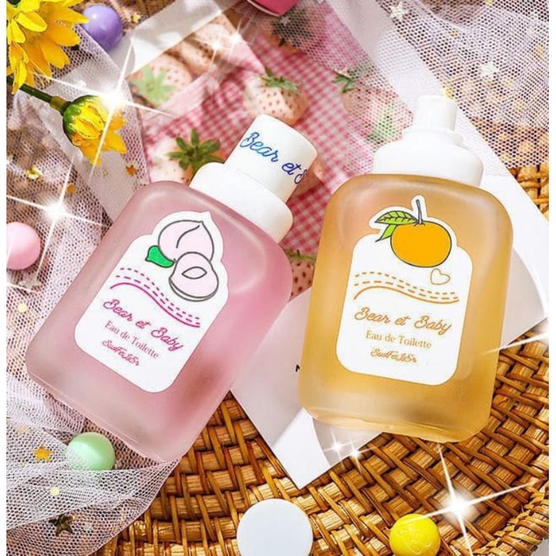 PARFUM SPRAY BEAR &amp; BABY BOTOL KACA 50ml KS