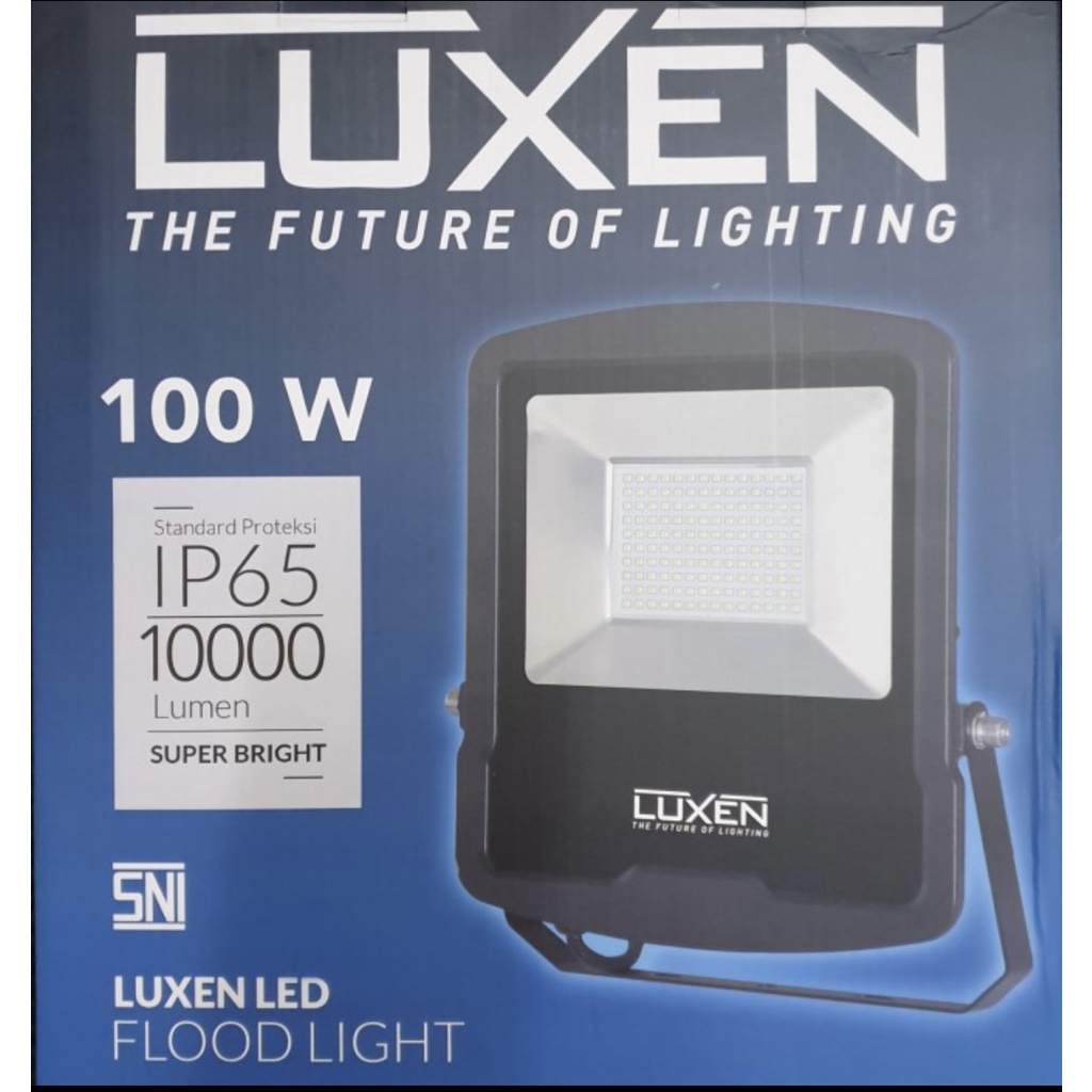 LUXEN LAMPU LED SOROT TEMBAK 100 WATT OUTDOOR