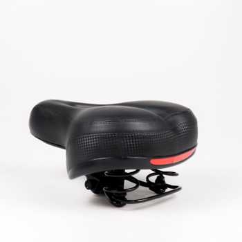 Sadel Sepeda Super Empuk Tebal Spring Absorber Reflective Big Butt / Jok Sadel Sepeda Road Lipat Mtb Gunung Bmx Fixie Ontel Saddle Handle Bike Road / Sadel Saddle Jok Dudukan Sepeda Polos Nyaman Murah Berkualitas / Saddle Rockbros Sadel Sepeda PU Leather