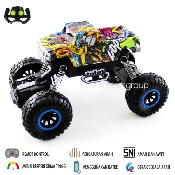 

Jual Mainan Mobil Remot Kontrol Rc Super Climbing Offroad Grafiti Fast - Grafiti Limited