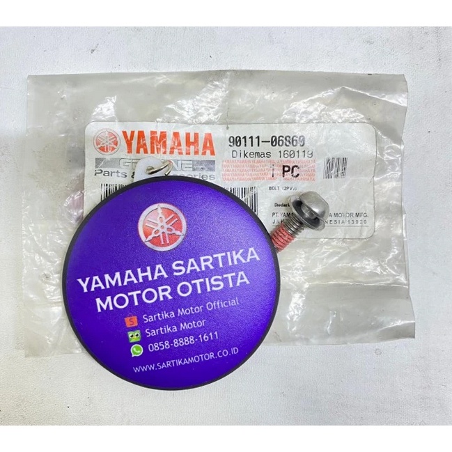 Original Bolt (Baut tutup knalpot) Yamaha All New Nmax
