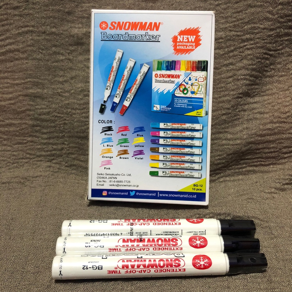 

SPIDOL SNOWMAN BOARDMAKER New packaging AVAILABLE BG-12 ORIGINAL