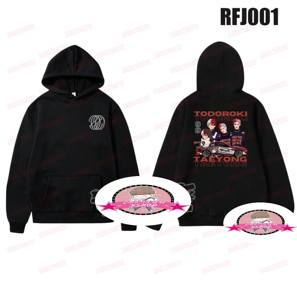 (RFJ001) HOODIE SWEATER JAKET NCT DREAM TAEYONG TODOROKI / BAJU KAOS NCT127
