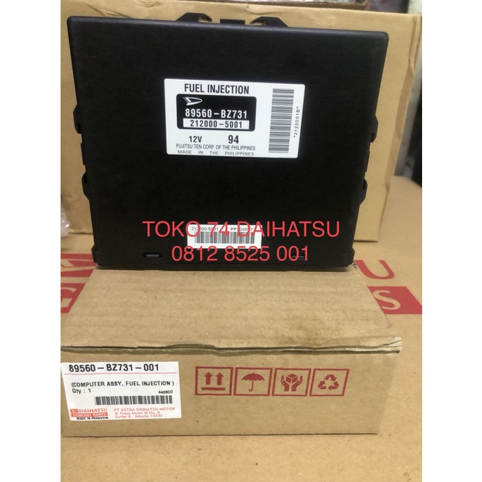 ECU ENGINE CONTROL UNIT LUXIO ORIGINAL 89560-BZ731