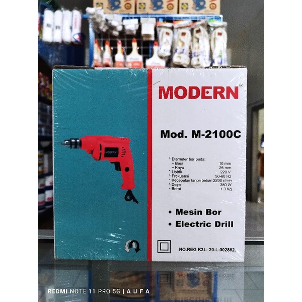 Mesin Bor Tangan Modern M 2100 C