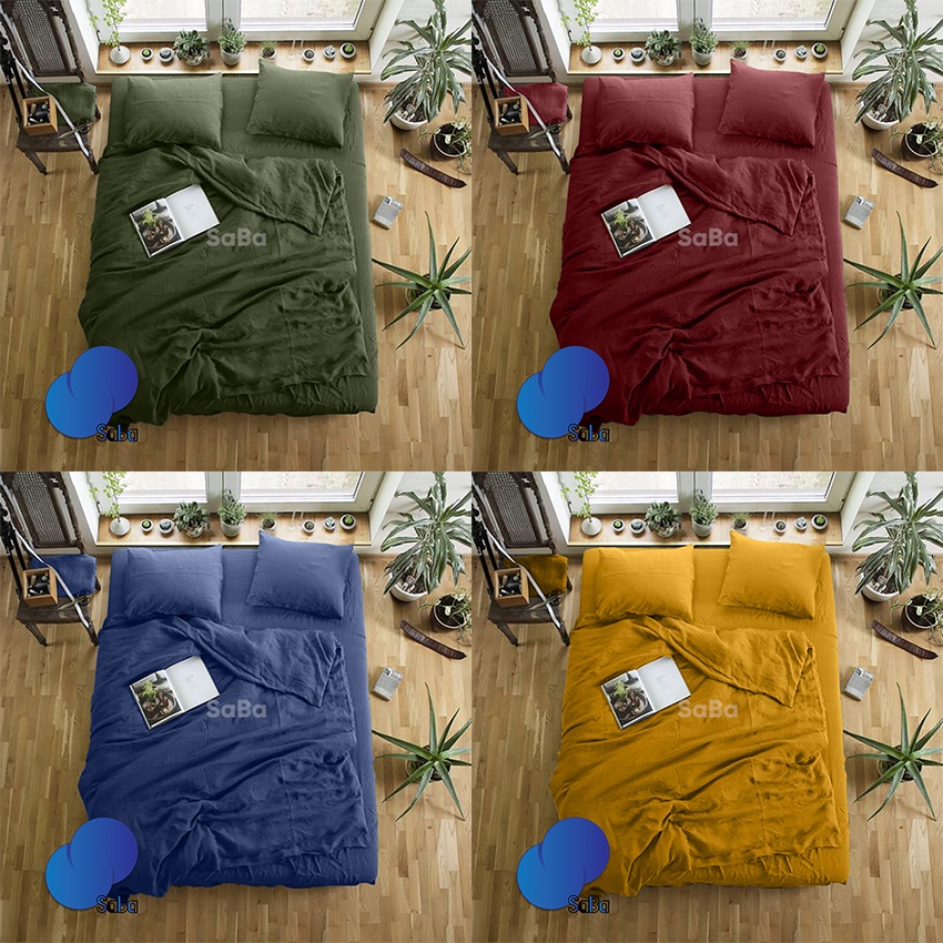 Sprei Polos 100x200 Sprei Single - Sudut Karet