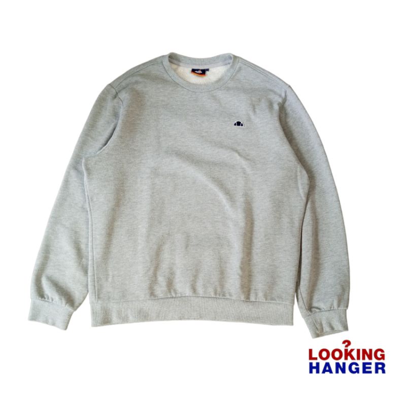 Crewneck Ellesse Grey Original Sweater Casual Hooligan Abu-abu Elesse Ellese ORI N Weekend Offender 