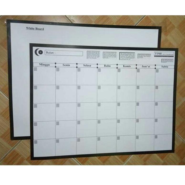 

Whiteboard lembaran karton gulung Organizer Board gulung schedule board white board gulung (satu lembar bulak balik) Terbatas