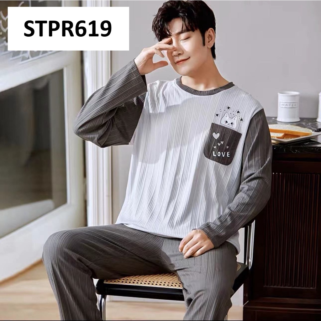 Piyama Pria Baju Tidur Pria Piyama Laki Baju Tidur Laki Dewasa Casual Fashion