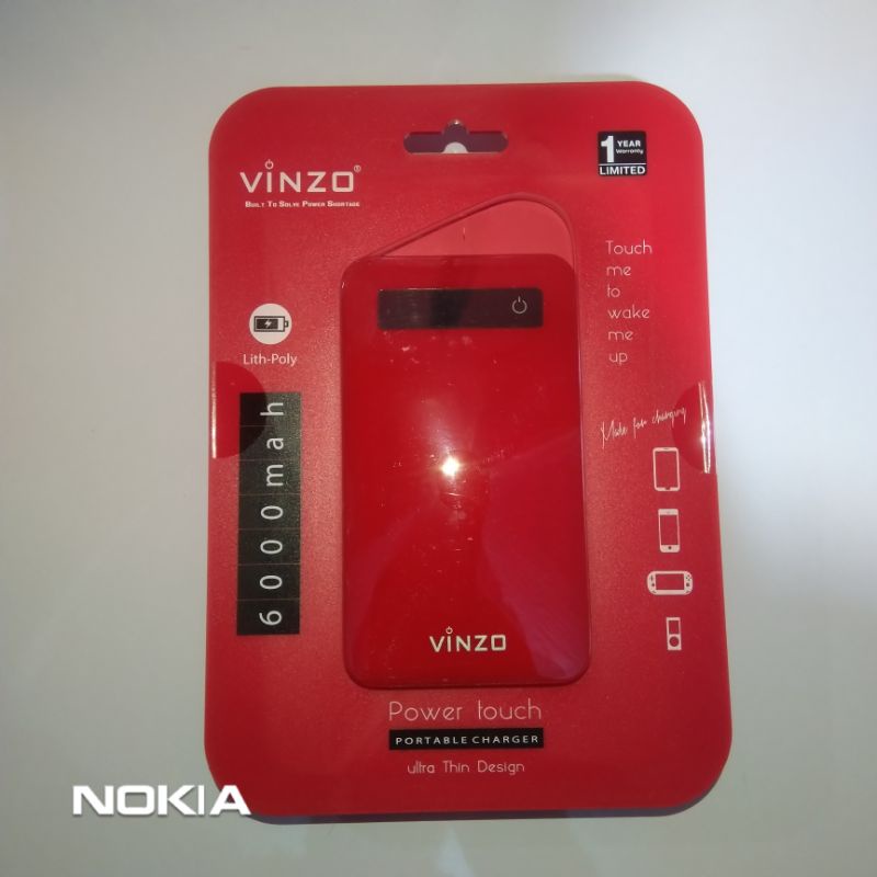 Arifin audio - Powerbank Vinzo 6000Mah Power Bank