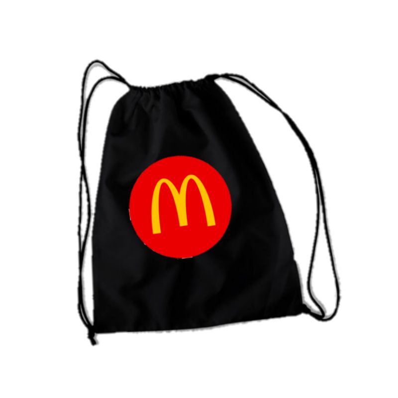 Tas Serut Gendong Mcd /Tas Ransel Serut Pria Wanita Murah