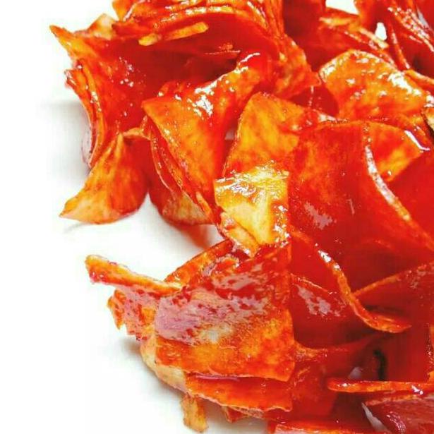 

Kekinian.. Keripik Singkong Pedas Manis Lengket 250 Gram Duo Bocil Snack 7RL