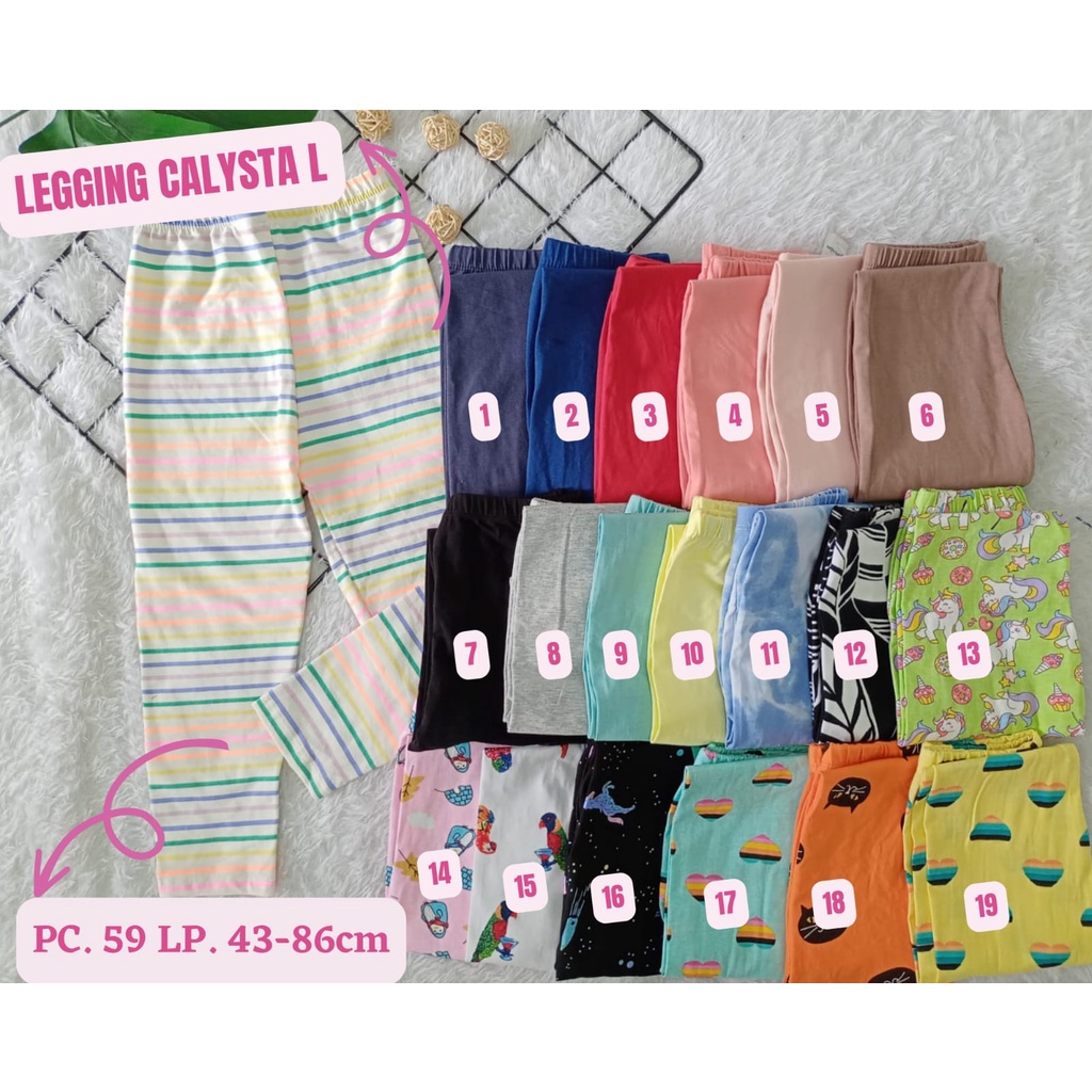 LEGGING ANAK CALYSTA USIA NEWBORN S.D 10THN
