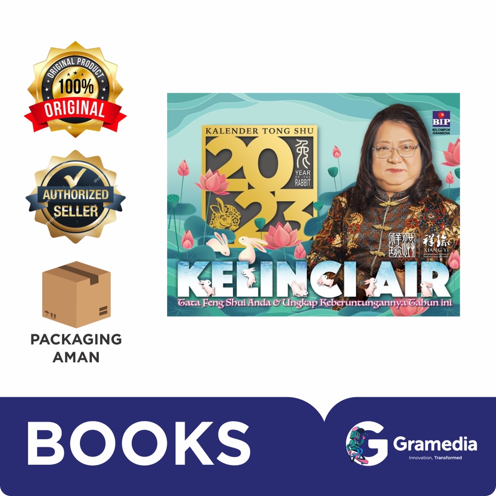 

Gramedia Bandung - Kalender Tong Shu 2023: Kelinci Air