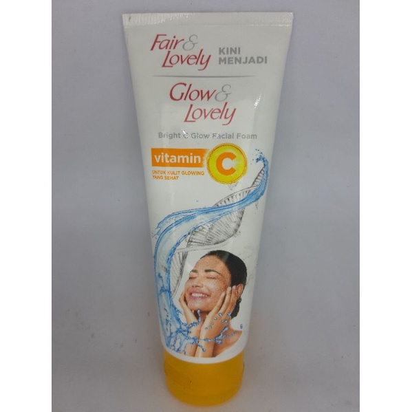 FAIR AND LOVELY / GLOW AND LOVELY BRIGHTENING FACIAL FOAM MULTIVITAMIN 100ML