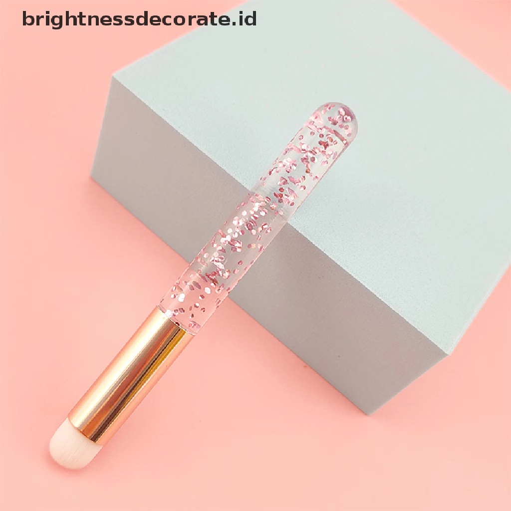 [Birth] Kuas Bibir Kepala Bulat Kuas Makeup Kuas Oles Bibir Kuas Mini Blush Brush [ID]