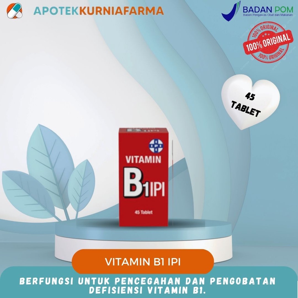 Jual VITAMIN B1 IPI | Shopee Indonesia