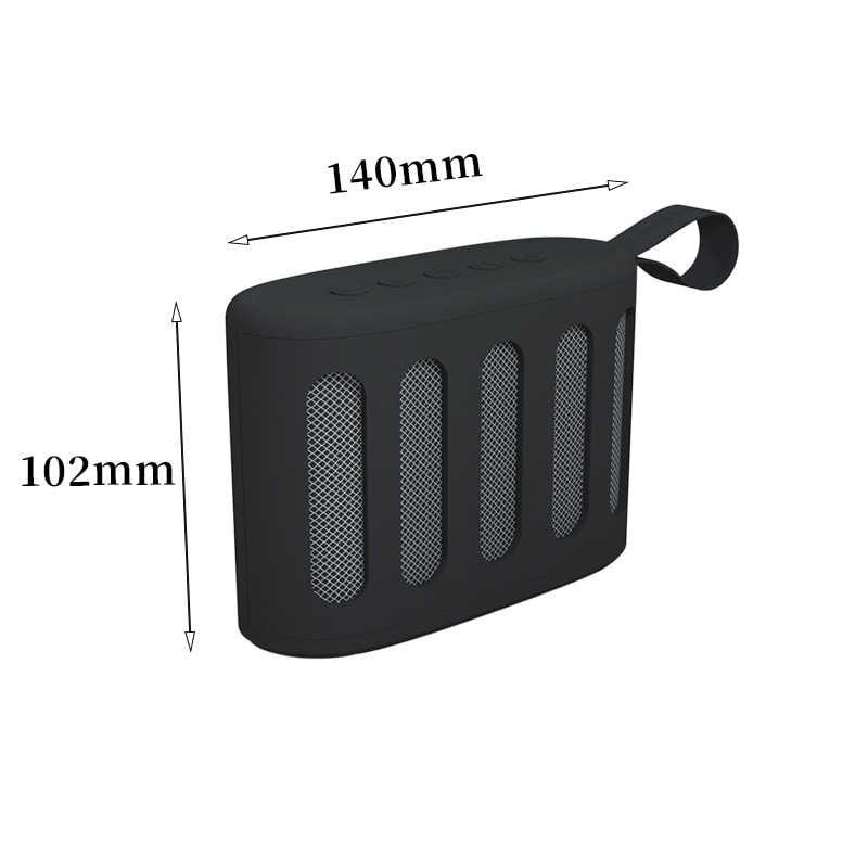 BOOMS BASS L4 Portable Bluetooth Speaker with Pum Stereo 3D Bass