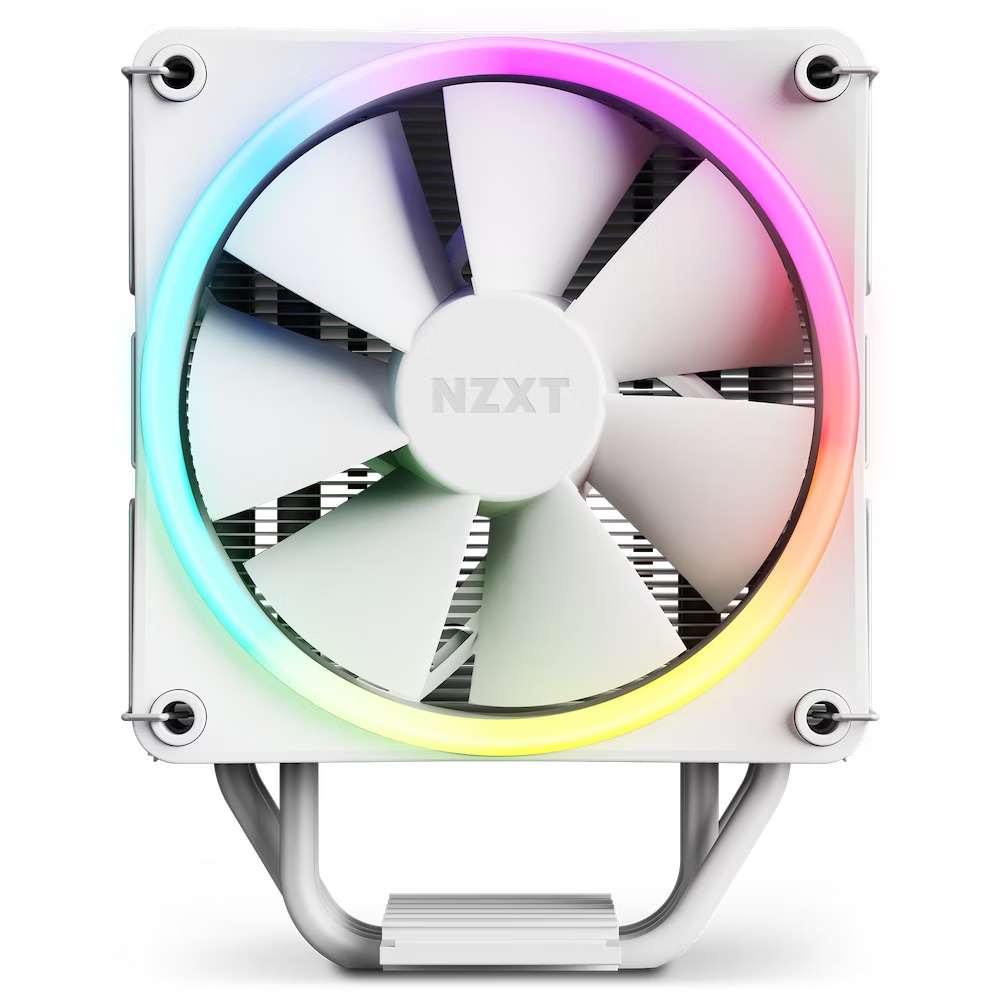 NZXT T120 RGB CPU Air Cooler - White