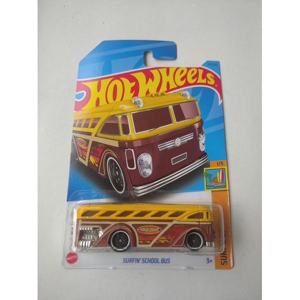 Hot Wheels Surfin School Bus