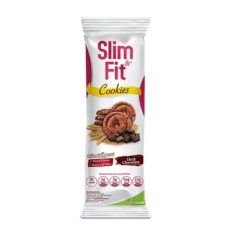 

Slim&Fit Cookies Dark Chocolat 22Gr