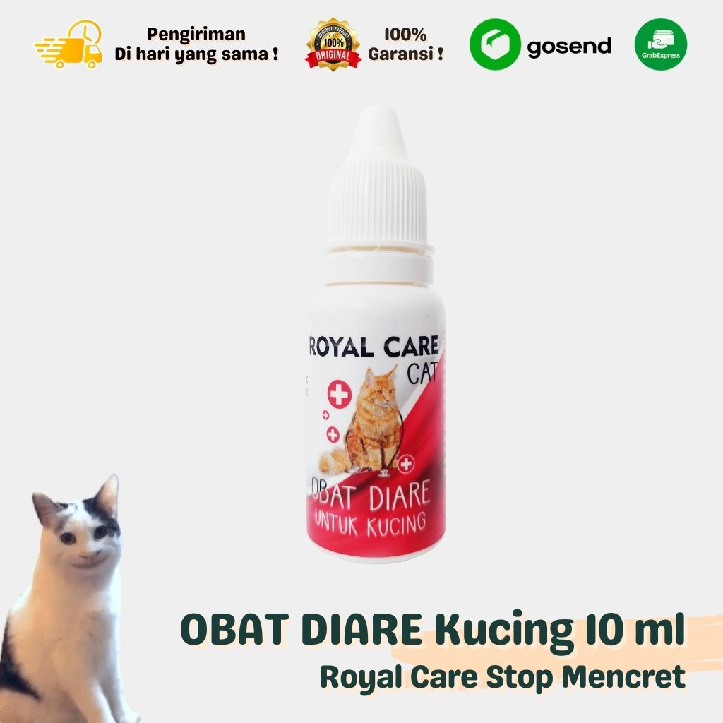 Obat Diare Tetes untuk Kucing Royal Care Diare Cat 10 ML