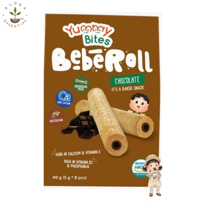 Yummy Bites Beberoll Chocolate 40g