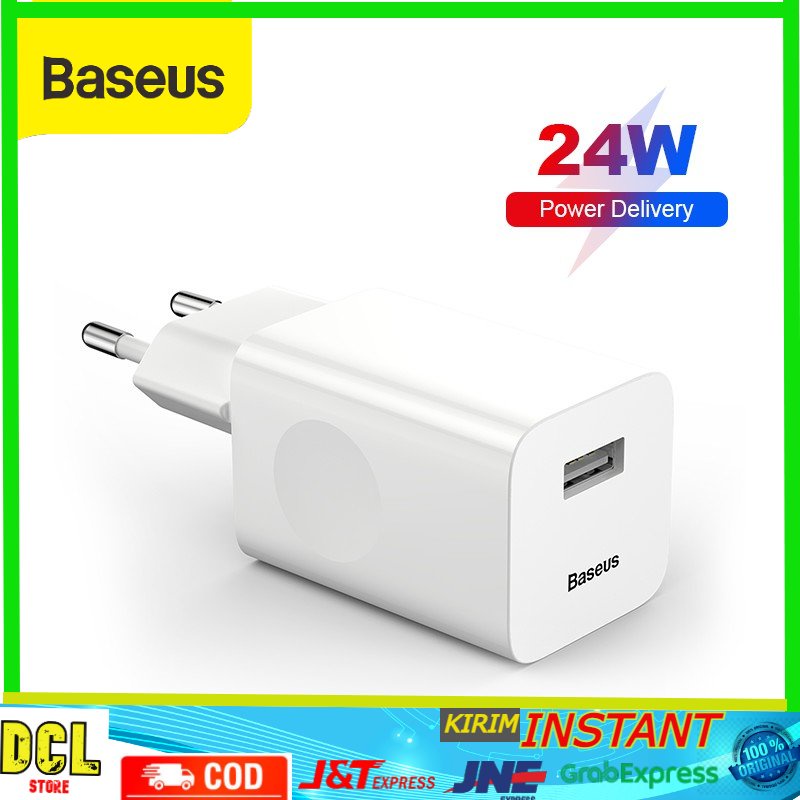 Baseus Kepala Charger 24w Quick Charger Qc 3.0