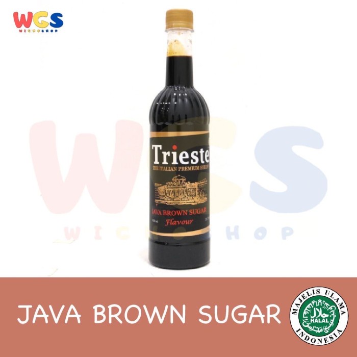 

SYRUP TRIESTE JAVA BROWN SUGAR - SIRUP RASA GULA MERAH JAWA - 650 ML