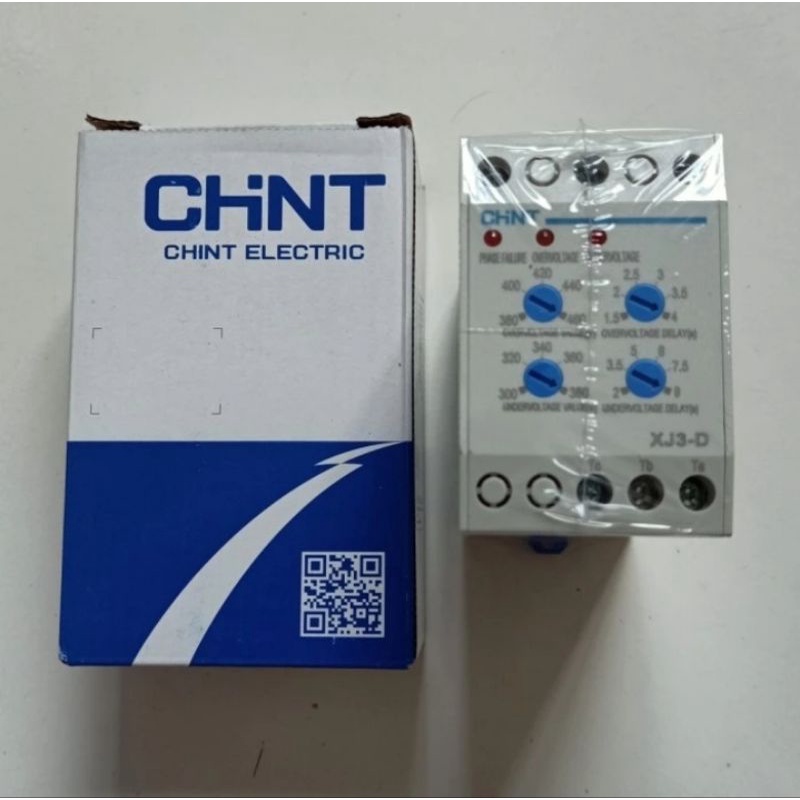 Phase Failure Relay Chint XJ3-D Chint Xj3D 308V AC Over Under Voltage Protector Sequence Original