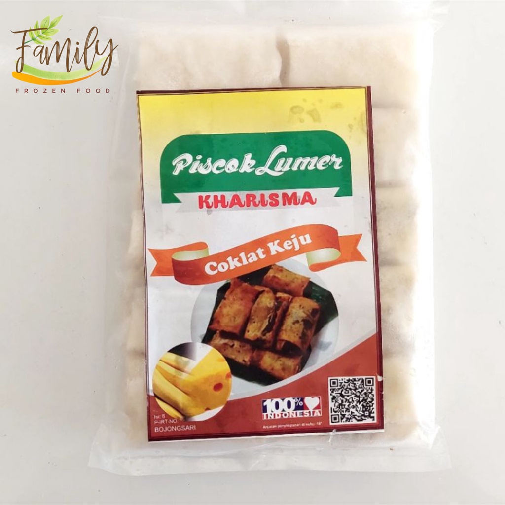 

Kharisma Pisang Cokelat Keju Lumeria 10pc Frozen Food Grosir
