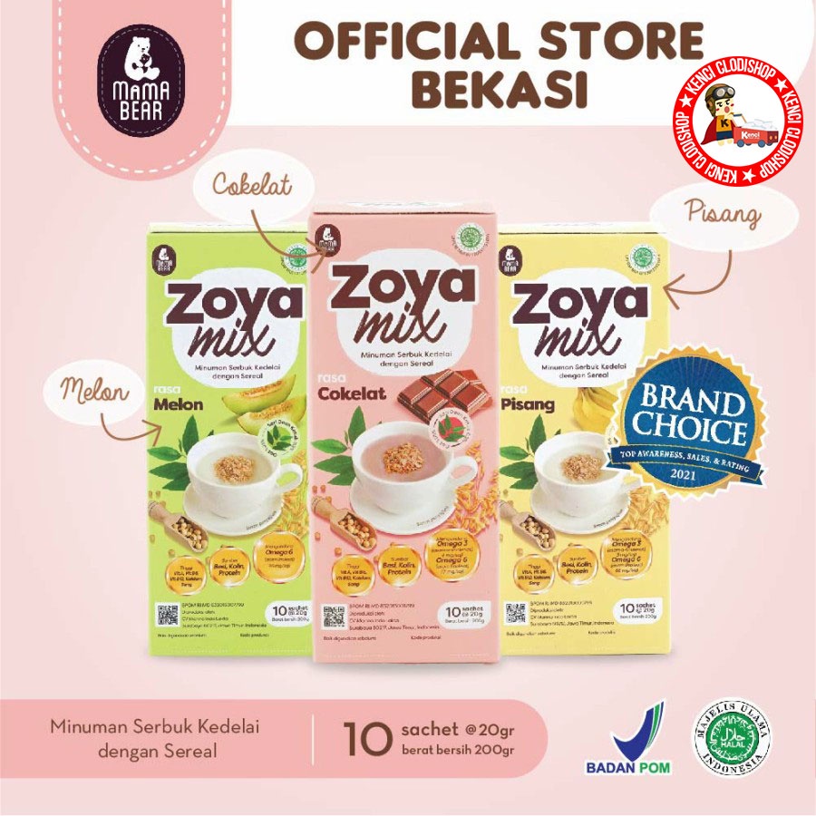 Mama Bear Zoya Mix ASI Booster / Minuman Pelancar ASI