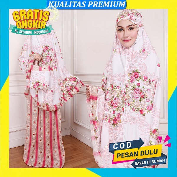 Mukena Dewasa Plisket Renda Bordir Mewah || Mukena Plisket Swarovski || Mukena Plisket Premium Promo