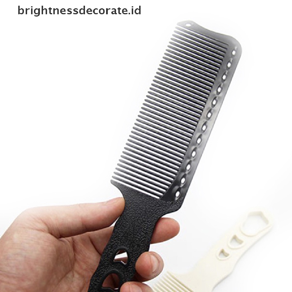 [Birth] 1pc Cutg Sisir Flat Rambut Hairdressing Barbers Salon Gaya Rambut Profesional [ID]