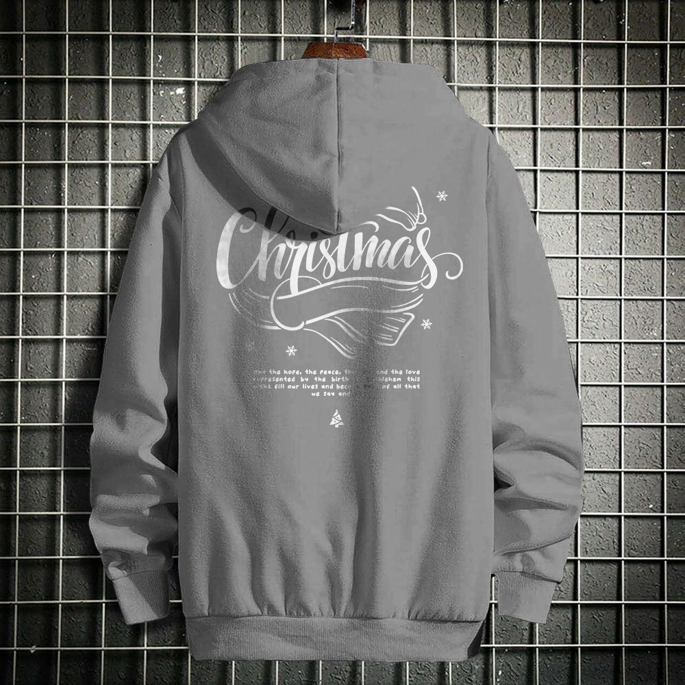 HIPNOP Hoodie CTYPO Hoodie Premium outerwear Pria Unisex Cowok