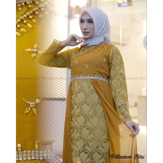 tunik/tunik kebaya/tunik kondangan/tunik brokat/tunik selendang/tunik gaby