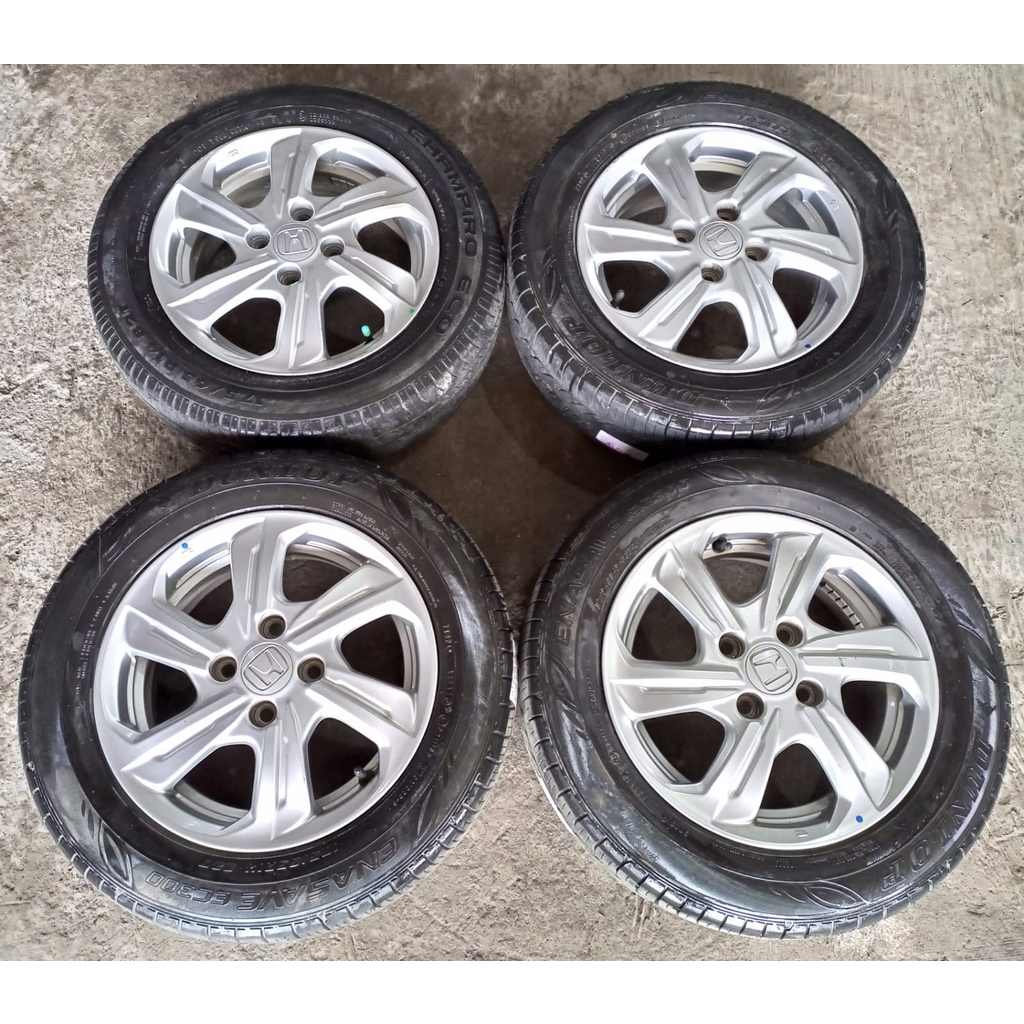 VELG MOBIL SECOND STANDAR BRIO E RING 14 PCD 4X100 + BAN 175 65 R14