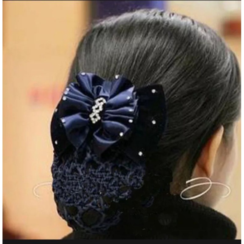 Jepit Hairnet Cepol Pramugari Jepit Rambut Permata Korea