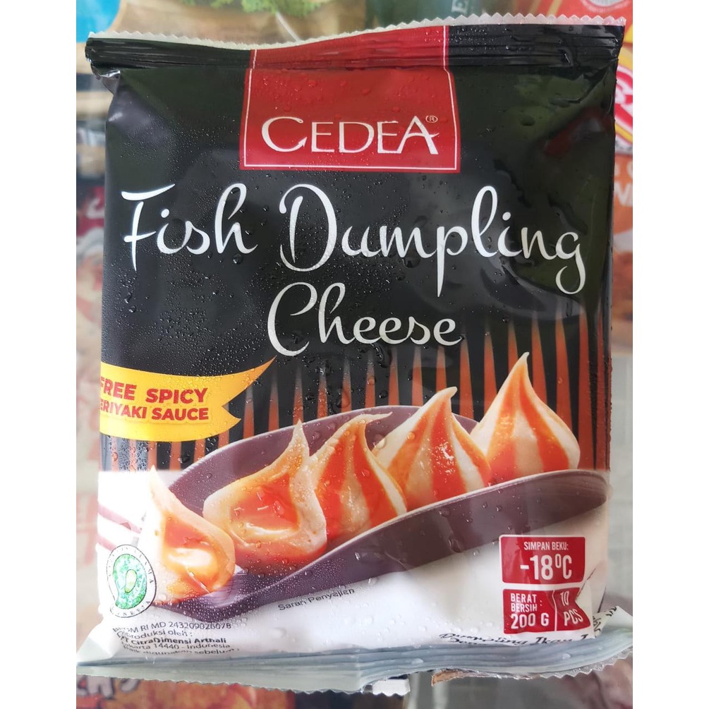 

CEDEA FISH DUMPLING CHEESE 200GR