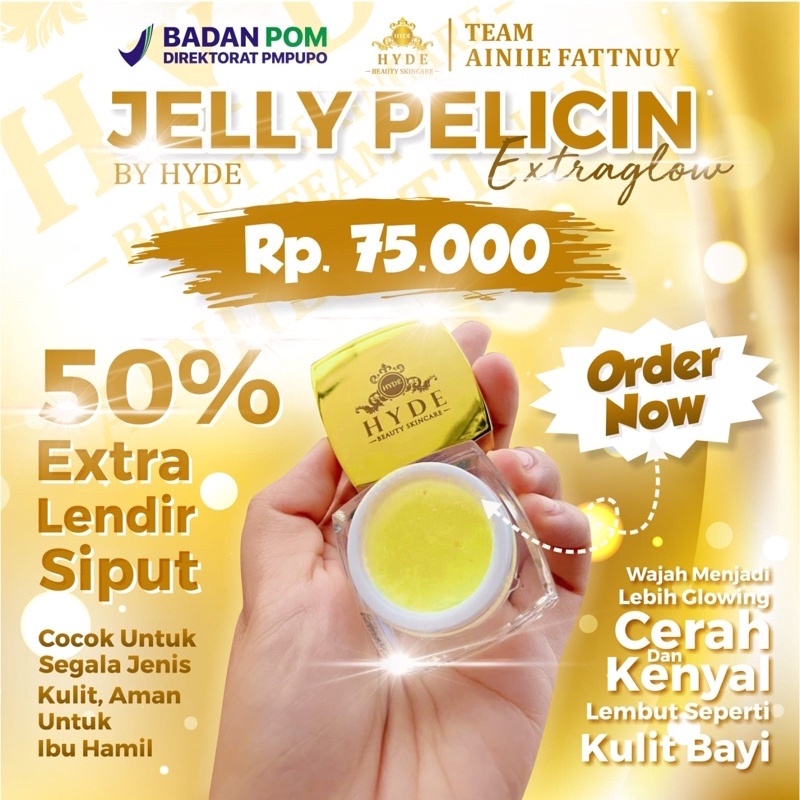 Hyde Beauty Skincare Jelly Pelicin | Krim Pencerah Wajah Flek Hitam