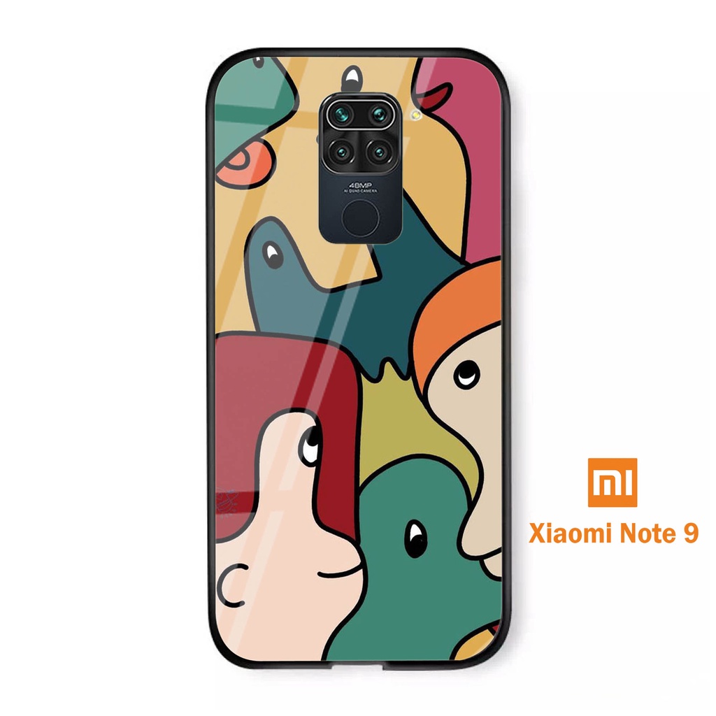 Softcase Kaca XIAOMI REDMI NOTE 9  - Case Handphone XIAOMI REDMI 9 [T71]