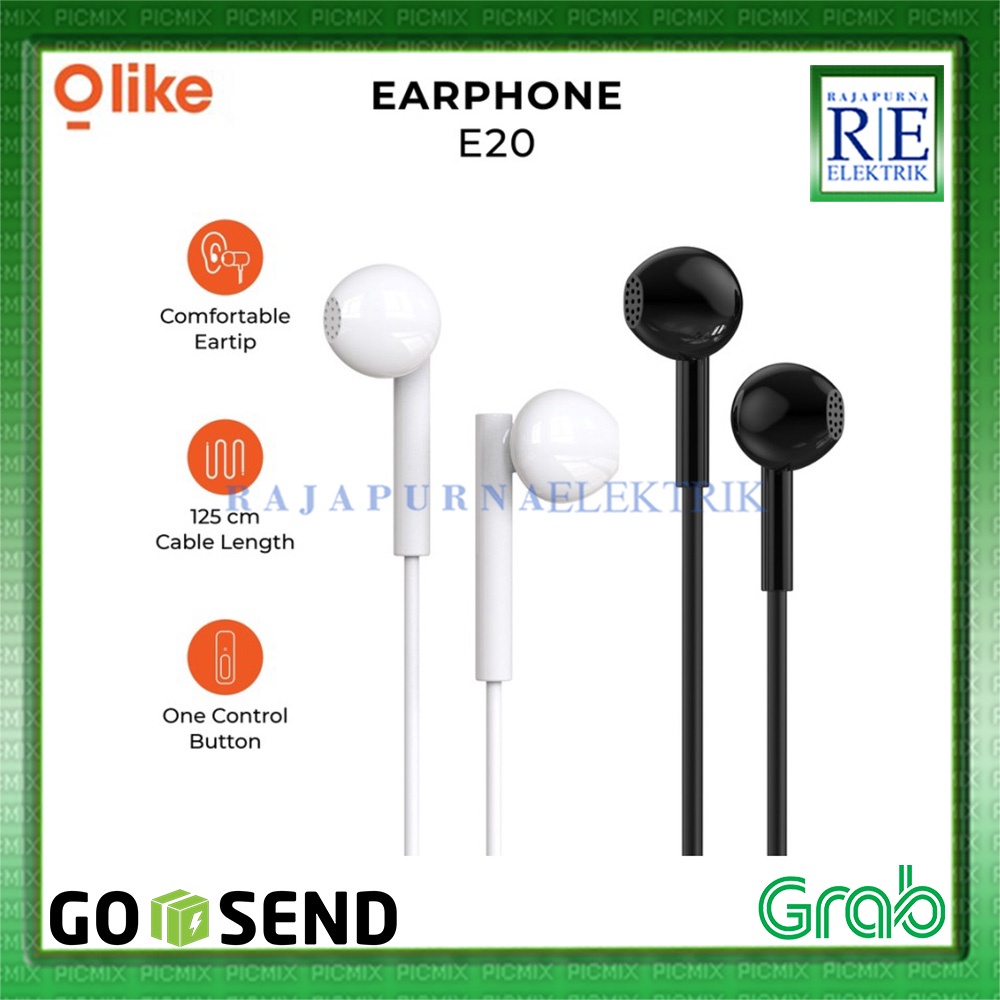 OLIKE Earphone E20 with Microphone ORIGINAL