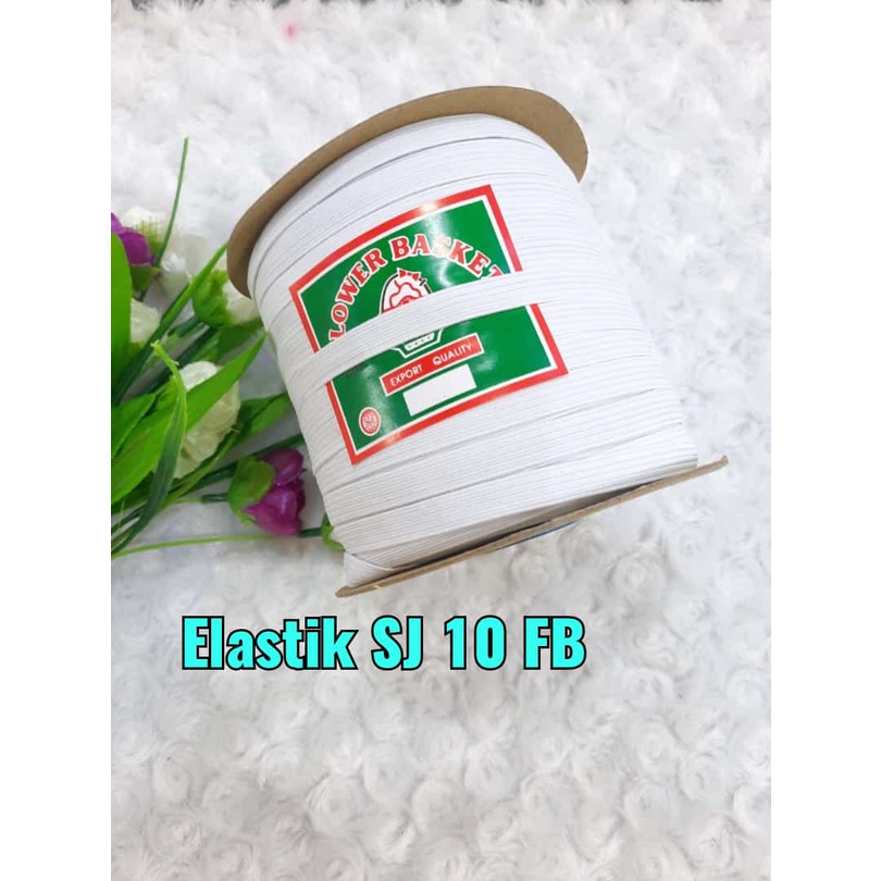 Ready stock] elastik sj 10 /elastik flower basket/elasic 10mm
