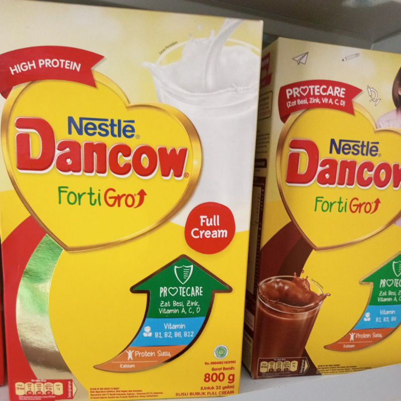 DANCOW FORTIGRO FULL CREAM/COKELAT 800G