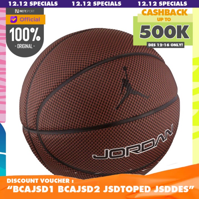 Bola Basket Air Jordan Legacy Indoor Outdoor Basketball Original - MISC