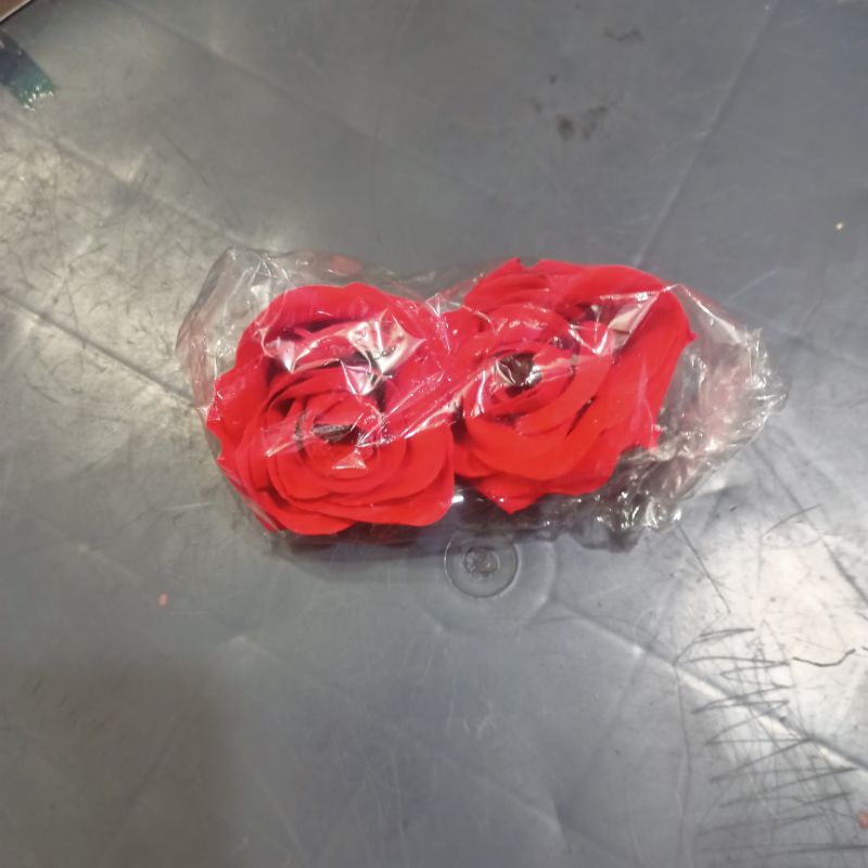 Bunga Mawar Palsu/Bunga Jas Palsu/Bunga Mawar Kain/Bunga Kamboja/Karang Melok Melati/Sunggar Melati 